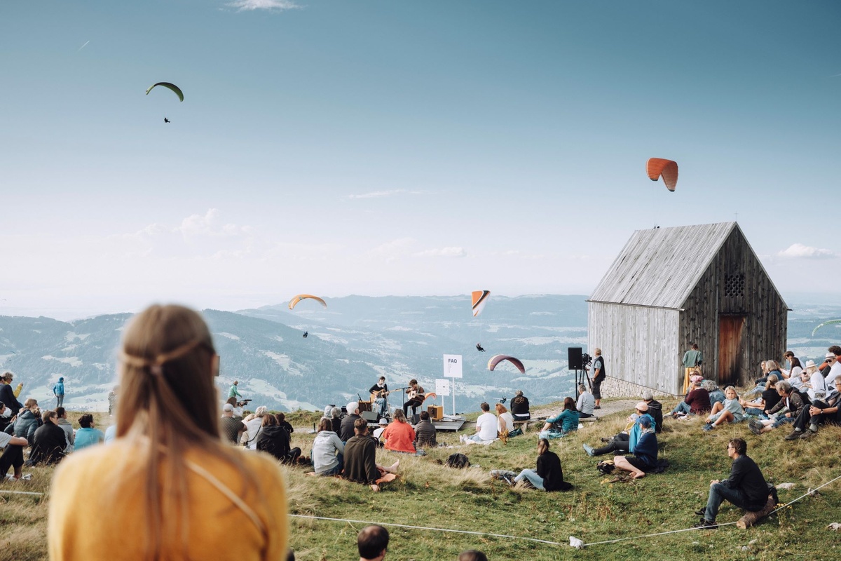 Jetzt oder nie zum Festival im Bregenzerwald