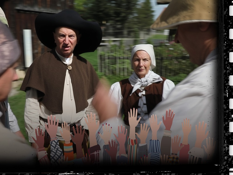Ausschnitt aus dem Plakat zum Film "Hoffnung auf Freiheit"
Hoffnung auf Freiheit: Dokumentarfilm zur Bauernerhebung 1525