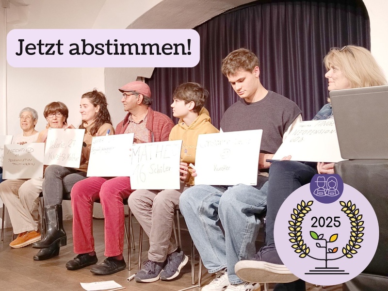 Das Regio-V-Projekt Rollen im Wandel ist nominiert für den ARIA-Award 
                                            
                                                Agricultural and Rural Inspiration Awards 2025 – Jetzt abstimmen für “Rollen im Wandel”