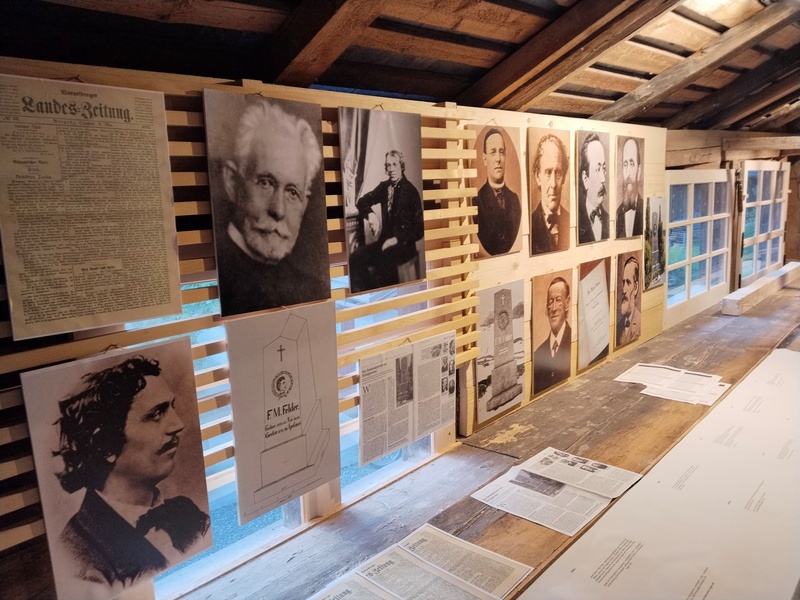 Ausstellung zu Franz Michael Felder in Heris Säge in Schoppernau
Franz Michael Felder: Der Schriftsteller und Reformer im Fokus
