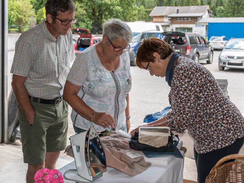 Was defekt ist, wird wieder hergerichtet: so schont das Reparaturcafé Klostertal Ressourcen und den Geldbeutel. Foto: Dietmar Galehr