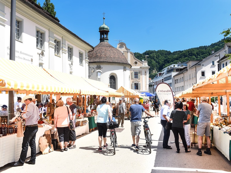 Die Vielfalt des Klostertals zu Gast in der Landeshauptstadt. Foto: Udo Mittelberger