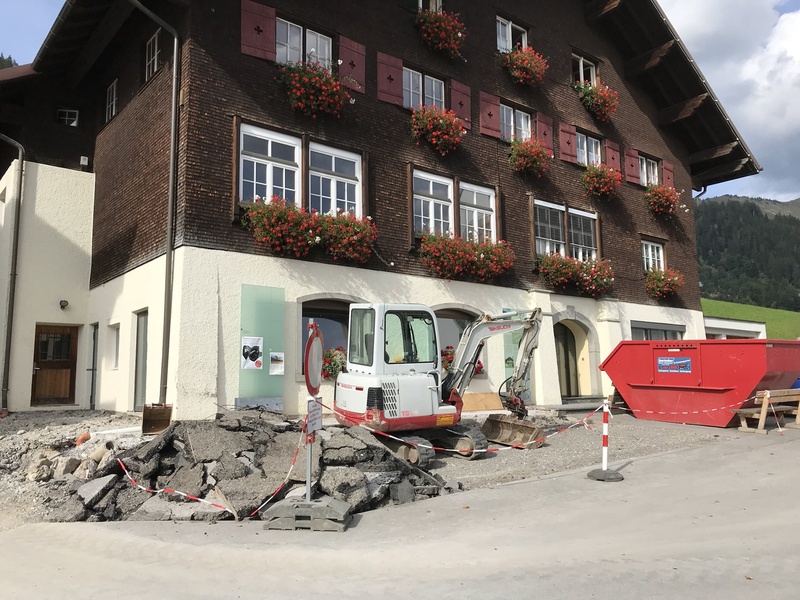 Im Außenbereich soll eine Gastroterrasse das Zentrum von Fontanella beleben.