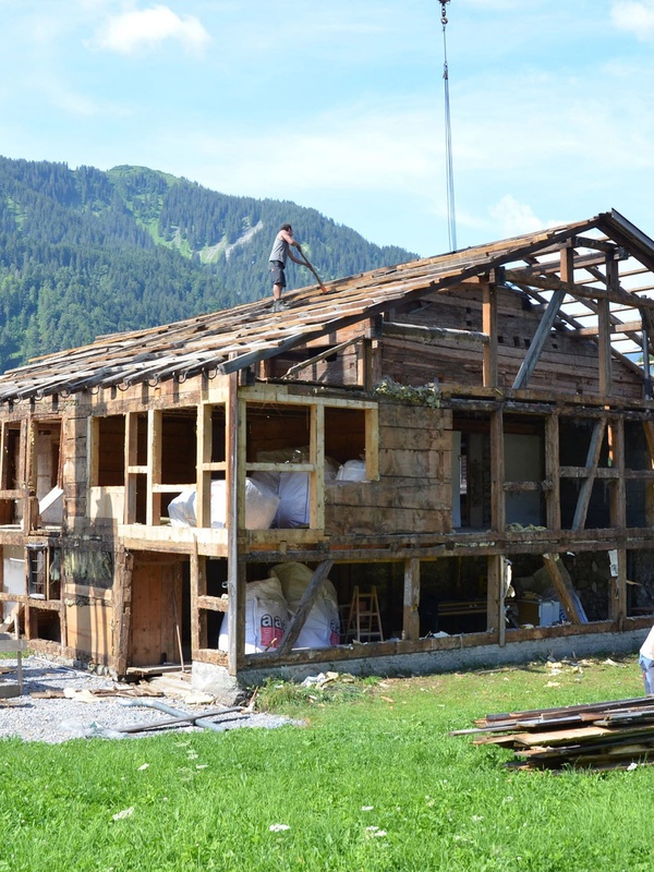 Das denkmalgeschützte Gebäude wurde ausgehöhlt, bevor der Umbau beginnen kann. Foto: Verein akkurat