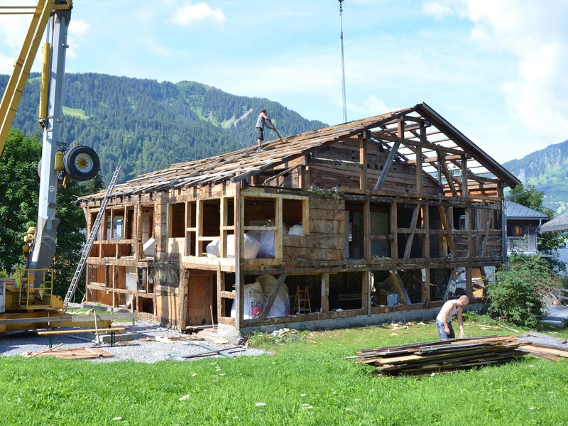 Das denkmalgeschützte Gebäude wurde ausgehöhlt, bevor der Umbau beginnen kann. Foto: Verein akkurat