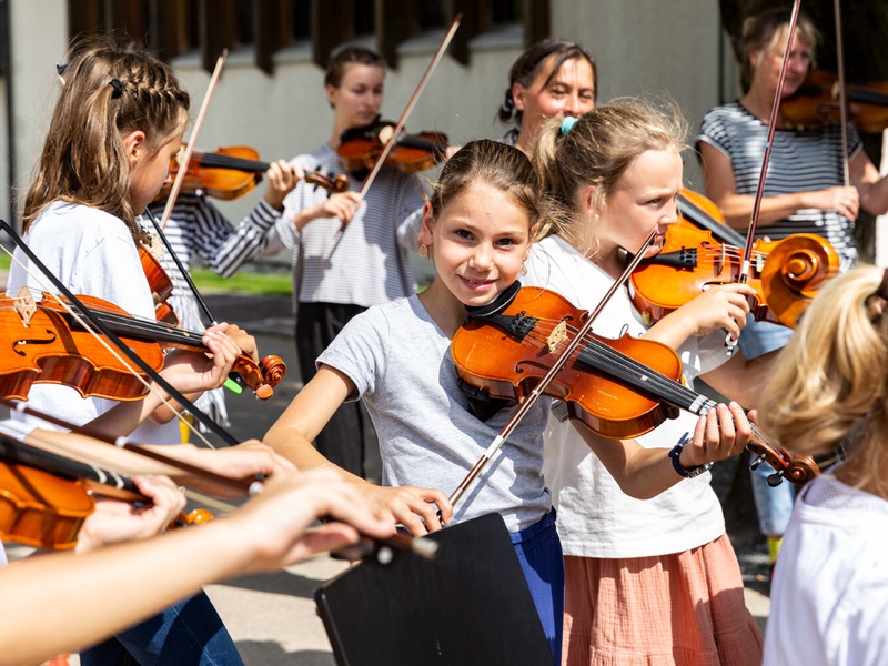 Die Auftritte zeigten die Kraft und Freude am gemeinsamen Spiel. Foto: Ronja Svaneborg