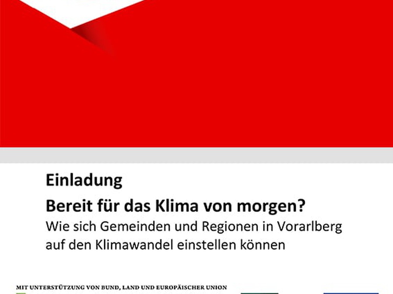 Veranstaltung Klimawandelanpassung