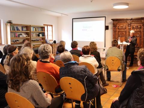 Das Symposium zum Montafoner Dialekt stieß auf großes Interesse. Foto: Stand Montafon